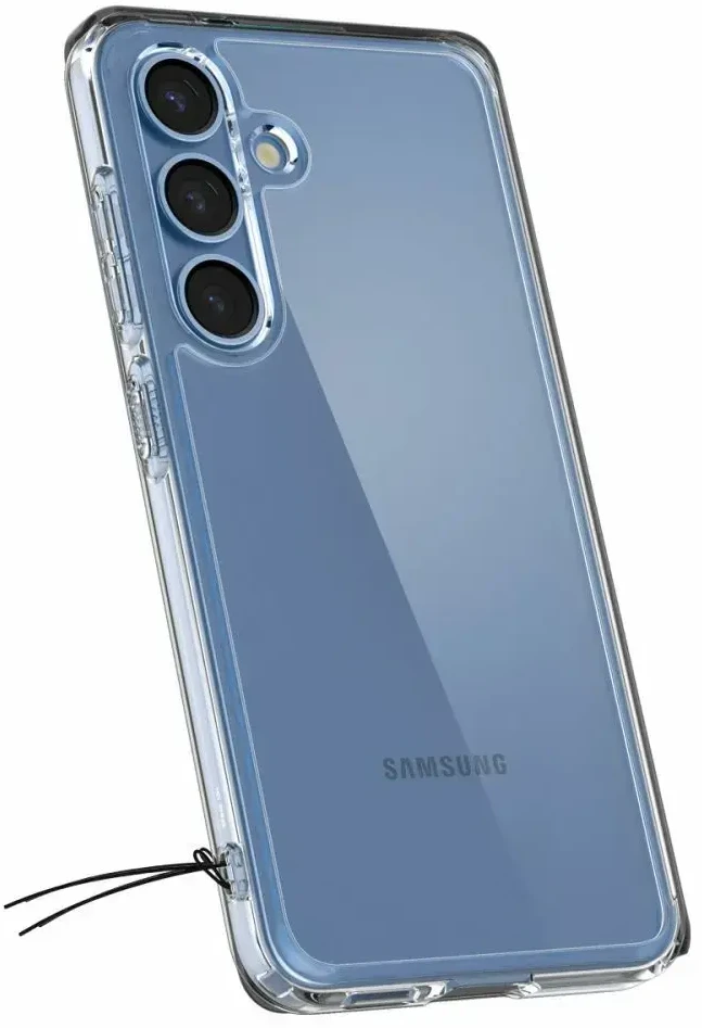 Dėklas Spigen Ultra Hybrid skirtas Samsung Galaxy S25+ permatomas