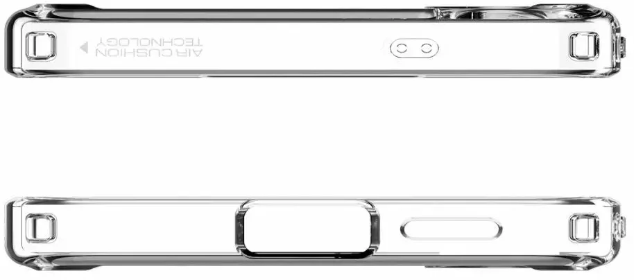 Dėklas Spigen Ultra Hybrid skirtas Samsung Galaxy S25+ permatomas