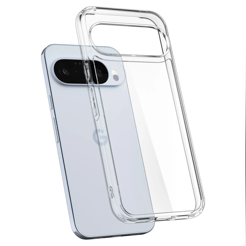 Spigen Ultra Hybrid dėklas skirtas Google Pixel 10 / 10 Pro – skaidrus