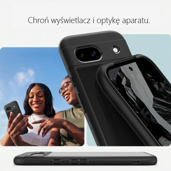 Spigen Ultra Hybrid dėklas skirtas Google Pixel 8a, spalva - Matte Black