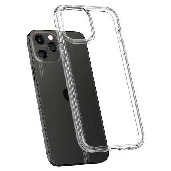 Spigen Ultra Hybrid dėklas skirtas Apple iPhone 12 Pro Max, spalva - Crystal Clear