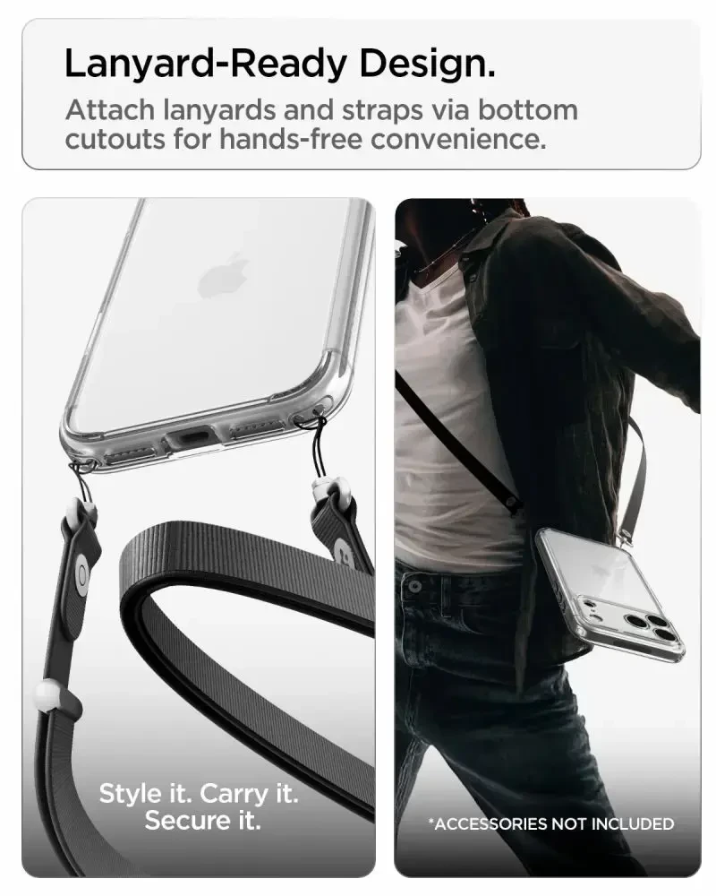 Spigen Ultra Hybrid iPhone 17 Pro Max / 18 Pro Max SKAIDRUS DĖKLAS