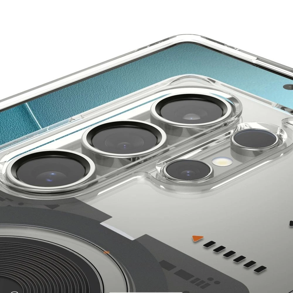 Spigen Ultra Hybrid Mag dėklas skirtas Samsung Galaxy S25 Ultra Neo One – skaidrus