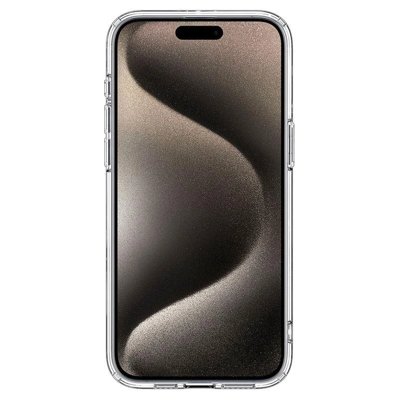 Spigen Ultra Hybrid Zero One (MagFit) dėklas skirtas Apple iPhone 15 Pro Max, spalva - Zero One Natural Titanium