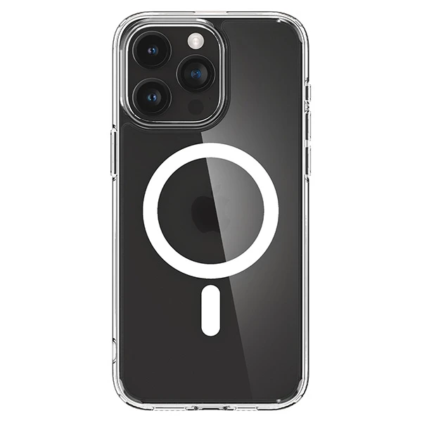 Spigen Ultra Hybrid (MagFit) dėklas skirtas Apple iPhone 15 Pro, spalva - Frost Clear