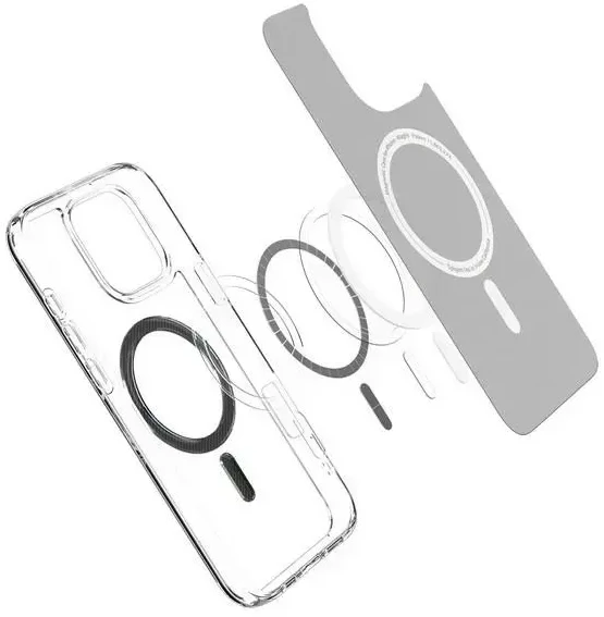 Spigen Ultra Hybrid Mag MagSafe – dėklas skirtas iPhone 16 Pro Carbon Fiber