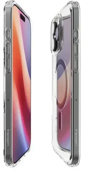 Spigen Ultra Hybrid Mag MagSafe – dėklas skirtas iPhone 16 Pro Carbon Fiber