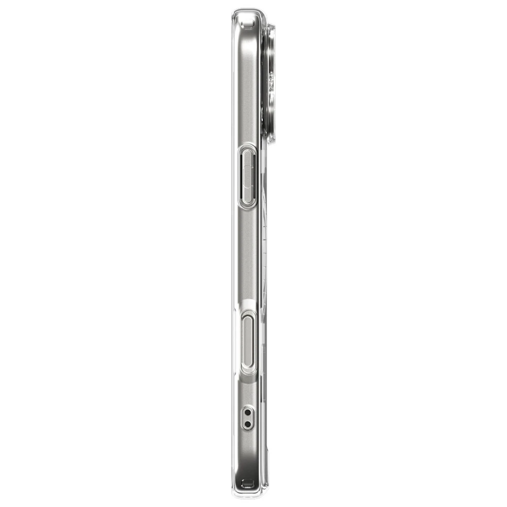 Spigen Ultra Hybrid MagSafe dėklas skirtas iPhone 17 Pro – baltos spalvos