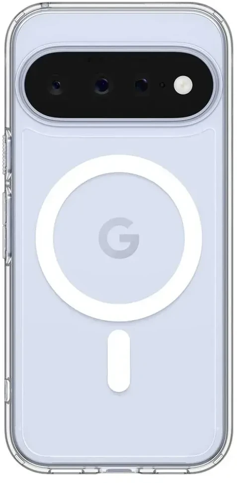 Dėklas SPIGEN ULTRA HYBRID MAG MAGSAFE GOOGLE PIXEL 11 CLEAR/Baltas