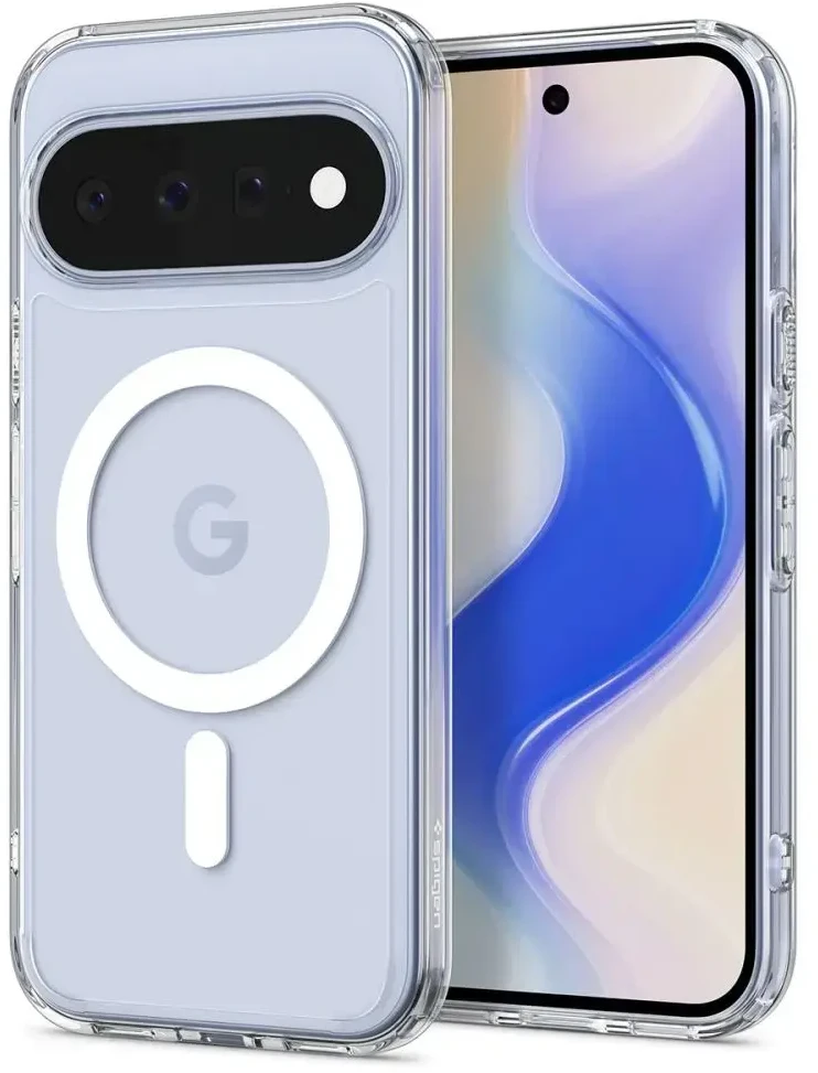 Dėklas SPIGEN ULTRA HYBRID MAG MAGSAFE GOOGLE PIXEL 11 CLEAR/Baltas