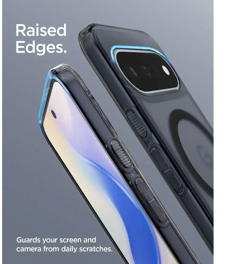 SPIGEN ULTRA HYBRID MAG MAGSAFE GOOGLE PIXEL 11 DĖKLAS FROST Juodas