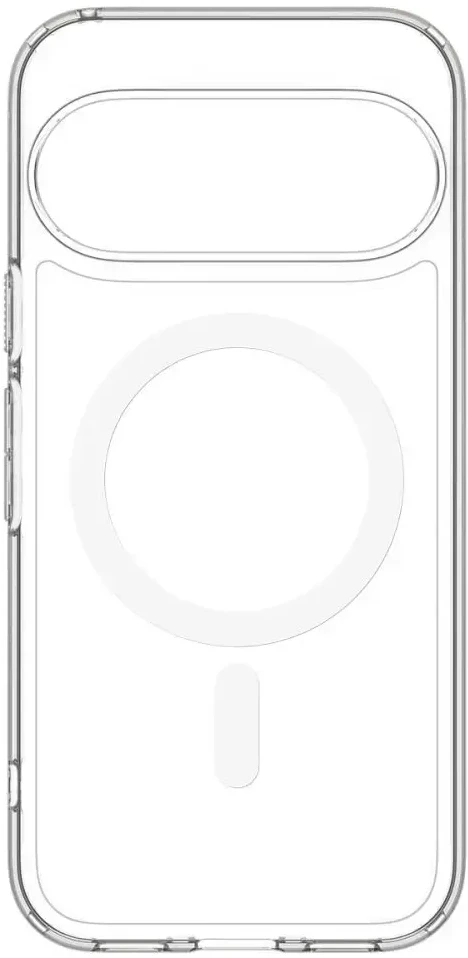 Dėklas SPIGEN ULTRA HYBRID MAG MAGSAFE GOOGLE PIXEL 11 PRO CLEAR/Baltas