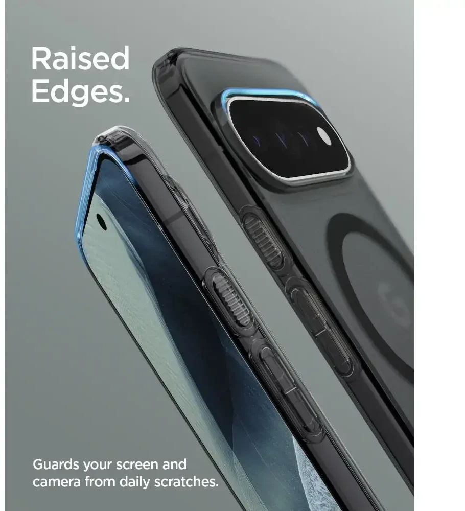 SPIGEN ULTRA HYBRID MAG MAGSAFE DĖKLAS GOOGLE PIXEL 11 PRO FROST Juodas