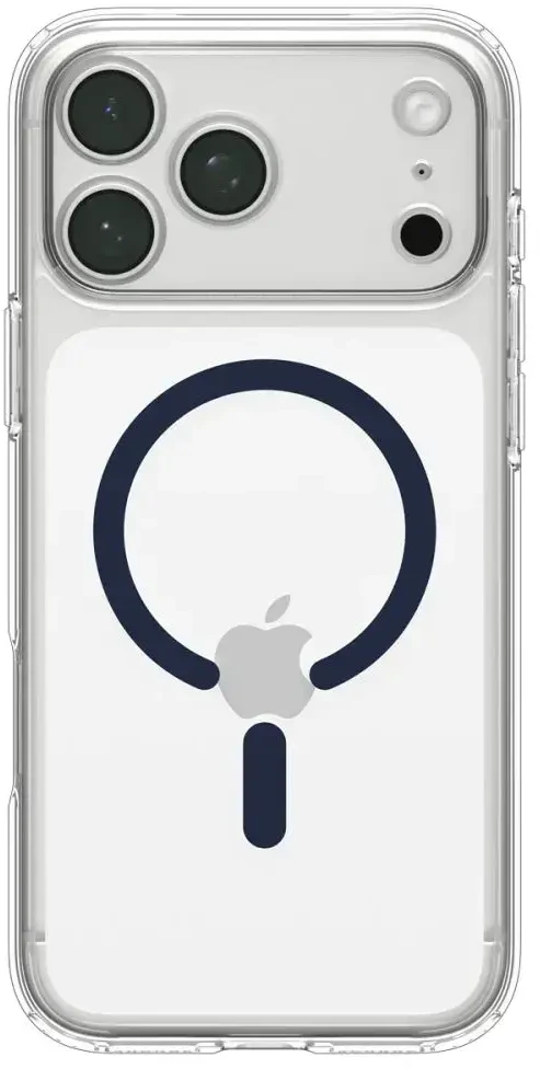 Dėklas Spigen Ultra Hybrid Mag MagSafe do iPhone 18 Pro / 17 Pro tamsiai mėlyna