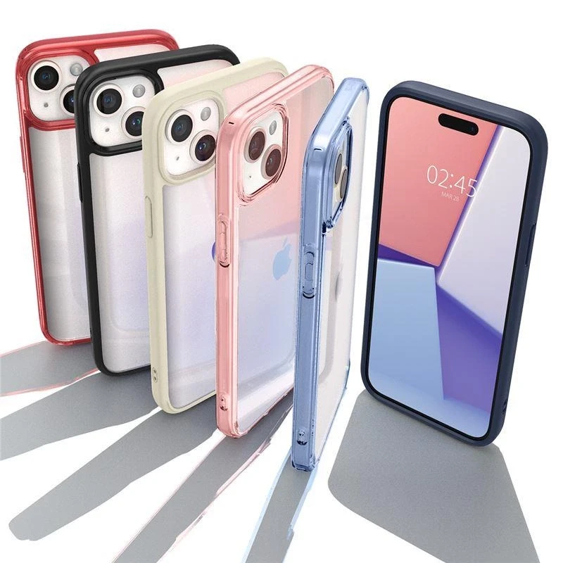 Spigen Ultra Hybrid dėklas skirtas Apple iPhone 15, spalva - Navy Blue