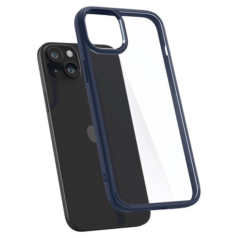 Spigen Ultra Hybrid dėklas skirtas Apple iPhone 15, spalva - Navy Blue