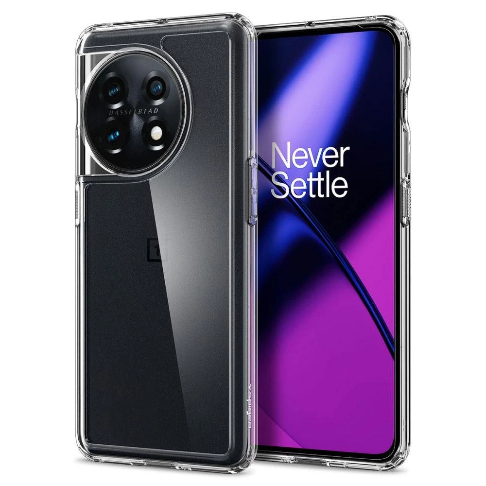Dėklas „Spigen Ultra Hybrid Oneplus 11 5G Crystal Clear“.