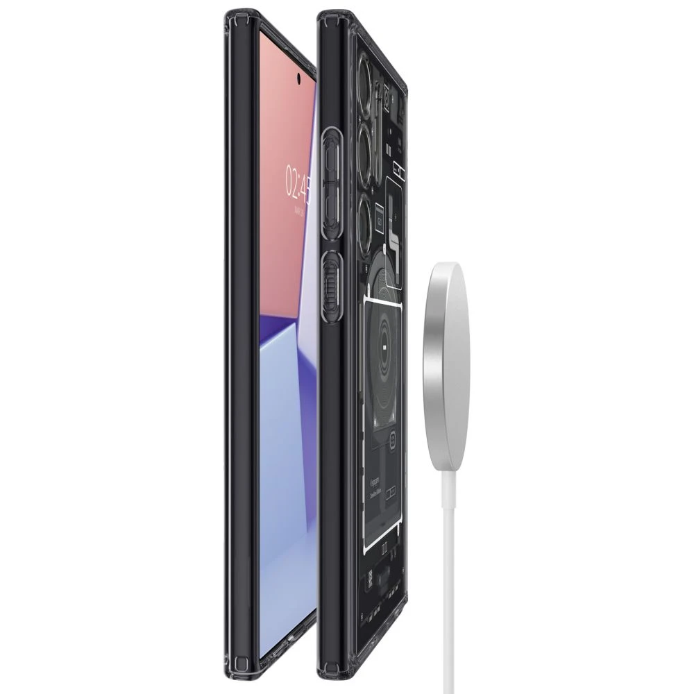 Spigen Ultra Hybrid OneTap Ring MagSafe – dėklas skirtas Samsung Galaxy S24 Ultra Zero One