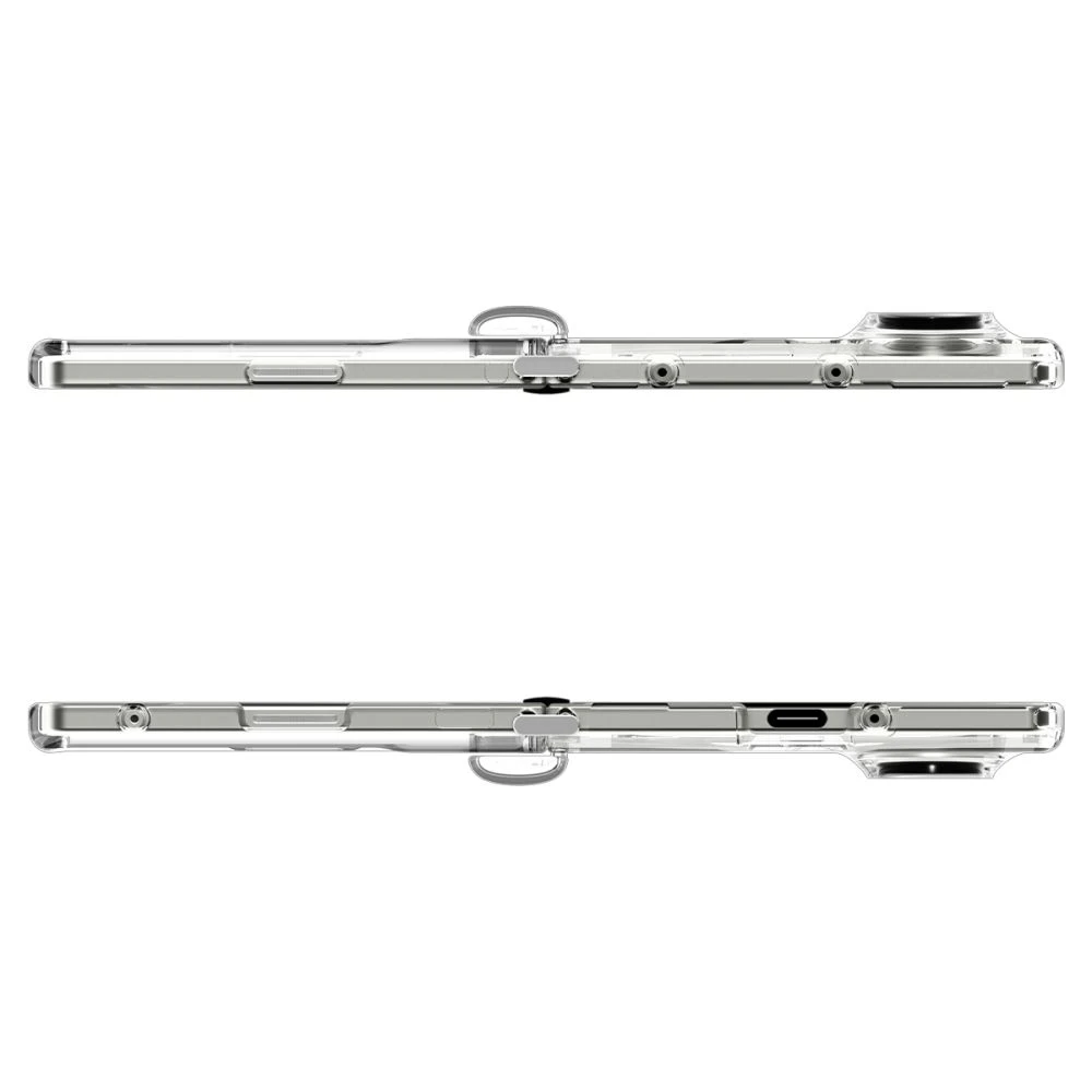 Dėklas „Spigen Ultra Hybrid Pro Mag Magsafe Galaxy Z Fold 7“ skaidrus/baltas