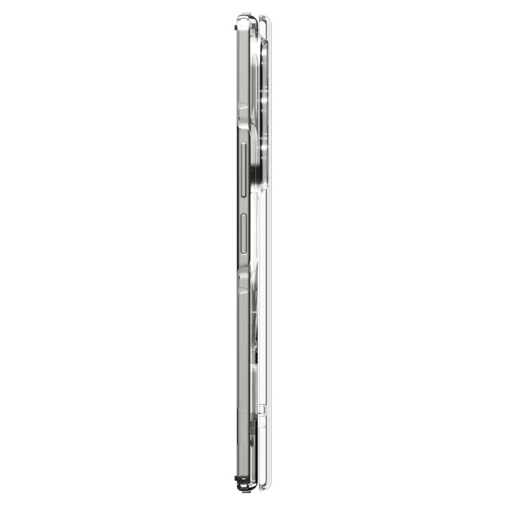 Dėklas „Spigen Ultra Hybrid Pro Mag Magsafe Galaxy Z Fold 7“ skaidrus/baltas