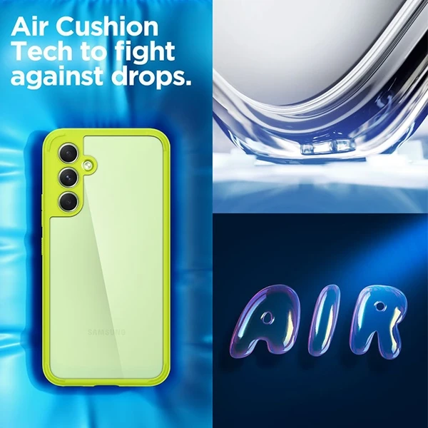 Spigen Ultra Hybrid dėklas skirtas Samsung Galaxy A54 5G, spalva - Lime