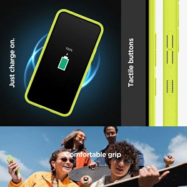 Spigen Ultra Hybrid dėklas skirtas Samsung Galaxy A54 5G, spalva - Lime