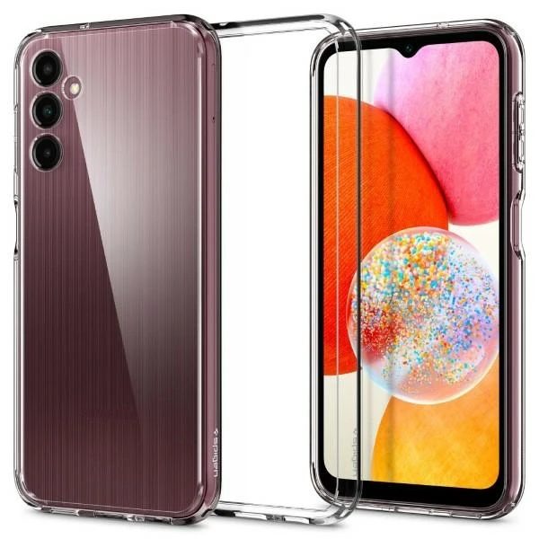 Spigen Ultra Hybrid – dėklas skirtas Samsung Galaxy A14 4G / LTE Transparent