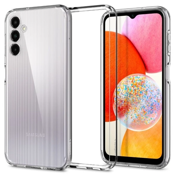 Spigen Ultra Hybrid – dėklas skirtas Samsung Galaxy A14 4G / LTE Transparent