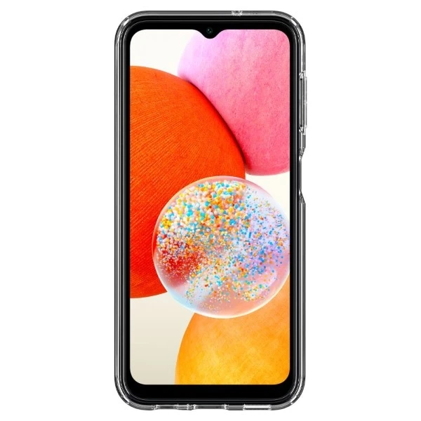 Spigen Ultra Hybrid – dėklas skirtas Samsung Galaxy A14 4G / LTE Transparent