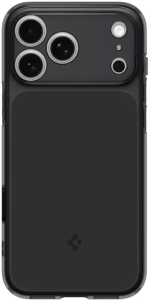 Dėklas Spigen Ultra Hybrid T MagSafe iPhone 17 Pro / 18 Pro MATINIS juodos spalvos