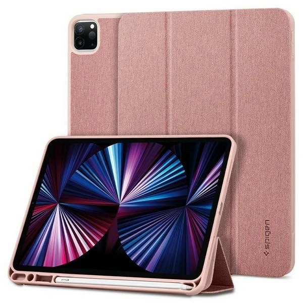 Spigen Urban Fit, rožinė - iPad Pro 11" (2022/2021/2020/2018)