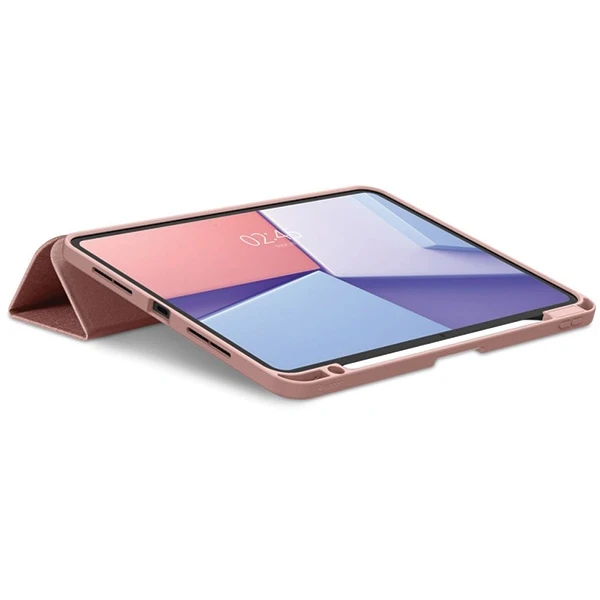 Spigen Urban Fit dėklas skirtas Apple iPad Pro 11" 5 / 6 / 2024-2025 – rožinės spalvos