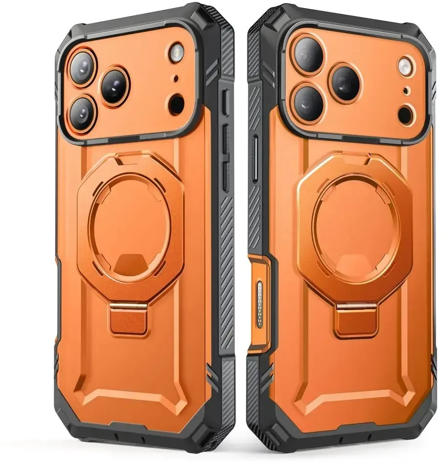 Dėklas SupCase GRIP Pro MAG MagSafe iPhone 17 Pro / 18 Pro KORALINIS
