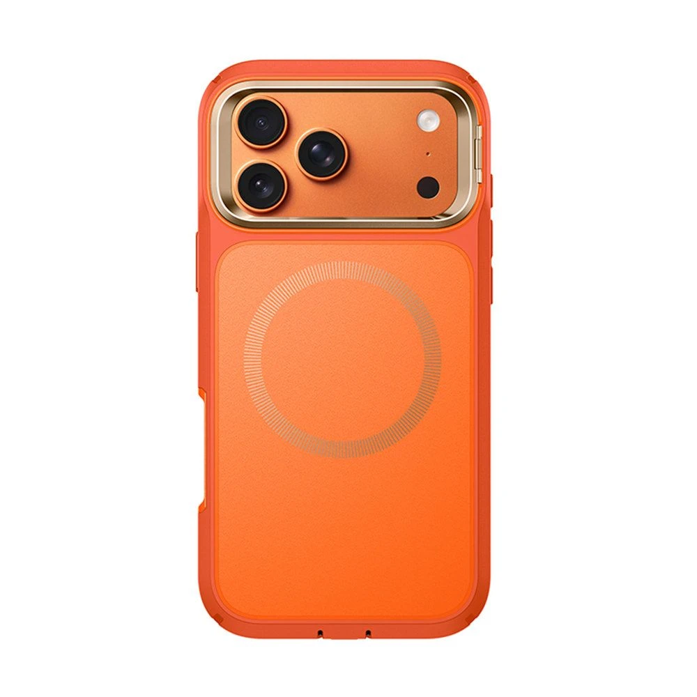 Supcase Dėklas „Iblsn Ares Flip Mag Magsafe iPhone 17 Pro Max“ – koralų spalvos