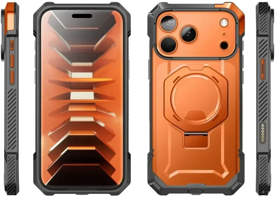 Dėklas SupCase UB GRIP MAG MagSafe iPhone 17 Pro Max / 18 Pro Max KORALINIS