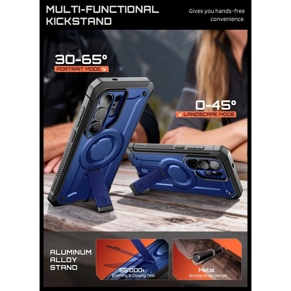 „SupCase Unicorn Beetle Pro MAG MagSafe 2“ dėklas Samsung Galaxy S26 Ultra dėklas Cobalt
