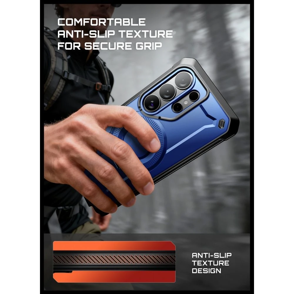 „SupCase Unicorn Beetle Pro MAG MagSafe 2“ dėklas Samsung Galaxy S26 Ultra dėklas Cobalt
