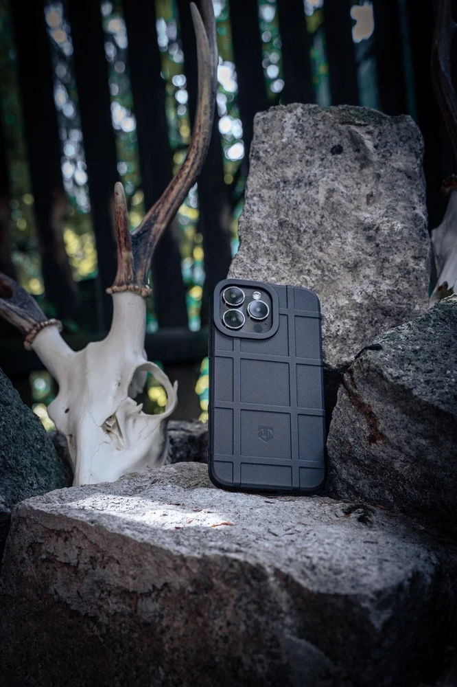 Dėklas Tactical Apple iPhone 15 Pro juodas taktinis pėstininkų dangtelis