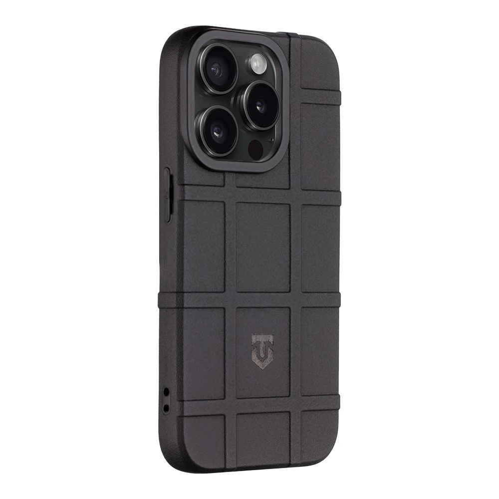 Dėklas Tactical Apple iPhone 15 Pro juodas taktinis pėstininkų dangtelis