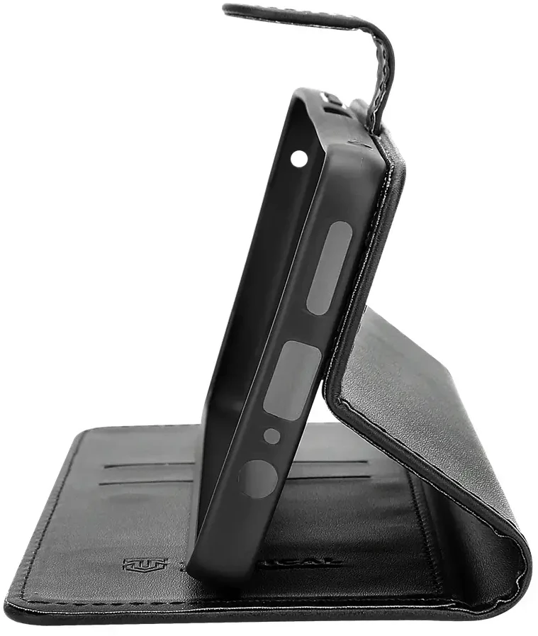 Dėklas Tactical Field Notes, skirti Motorola Moto G37, juodi