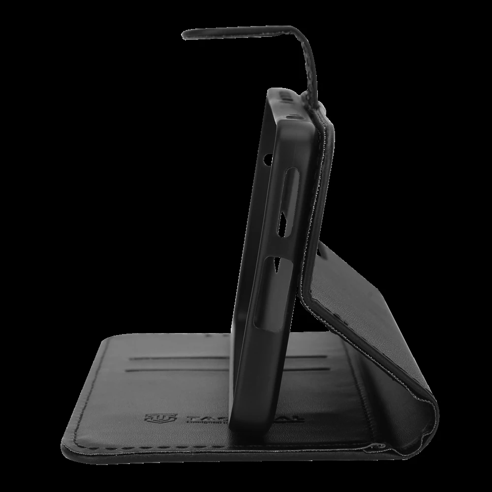 Dėklas Tactical Field Notes skirtas Motorola Edge 60 Neo juodos spalvos