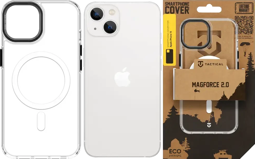 Dėklas Tactical MagForce 2.0 Cover for Apple iPhone 13 Juodas