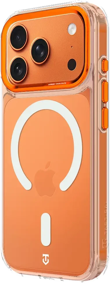 Dėklas Tactical MagForce 2.0 Apple iPhone 17 Pro/18 Pro viršelis oranžinis
