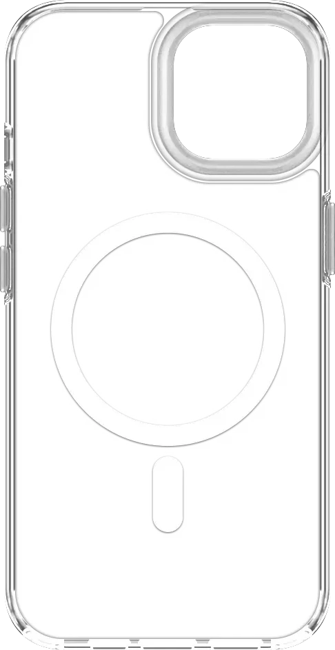 Dėklas Tactical MagForce 2.0 phone case with MagSafe support for iPhone 15 sidabrinis