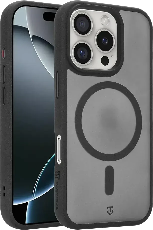 Dėklas Tactical MagForce Hypersand Cover for Apple iPhone 16 Pro Asphalt