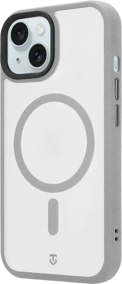 Dėklas Tactical MagForce Hypersand Cover for Apple iPhone 15 Light Pilkas