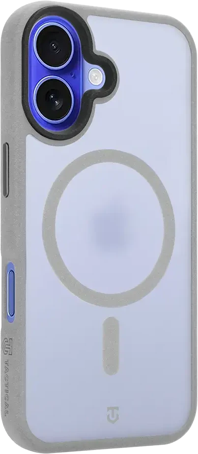 Dėklas Tactical MagForce Hypersand Cover for Apple iPhone 16 Light Pilkas