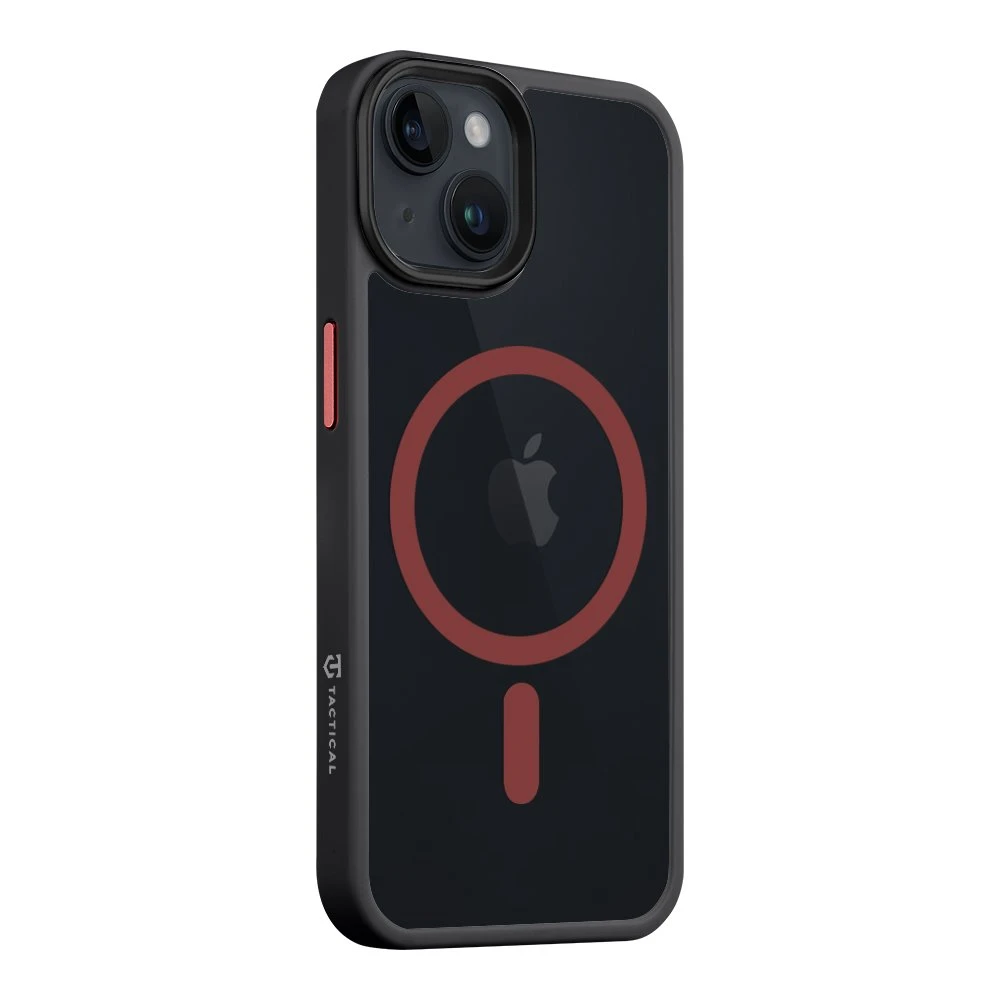 Tactical MagForce Hyperstealth 2.0 dėklas telefonui Apple iPhone 14 juodos ir raudonos spalvos