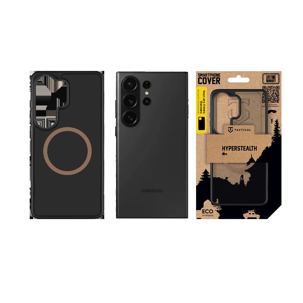 Tactical MagForce Hyperstealth 2.0 dėklas skirtas Samsung Galaxy S26 Ultra Juodas/Moucha Moose