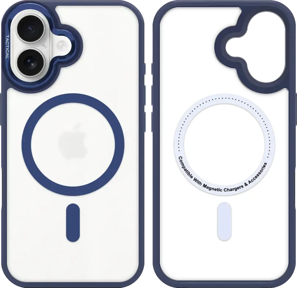 Dėklas Tactical MagForce Hyperstealth 3.0 Cover for Apple iPhone 16 Deep Mėlyna